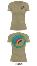 42nd ID 48314623 Women's Short Sleeve V-neck Shirt - 88