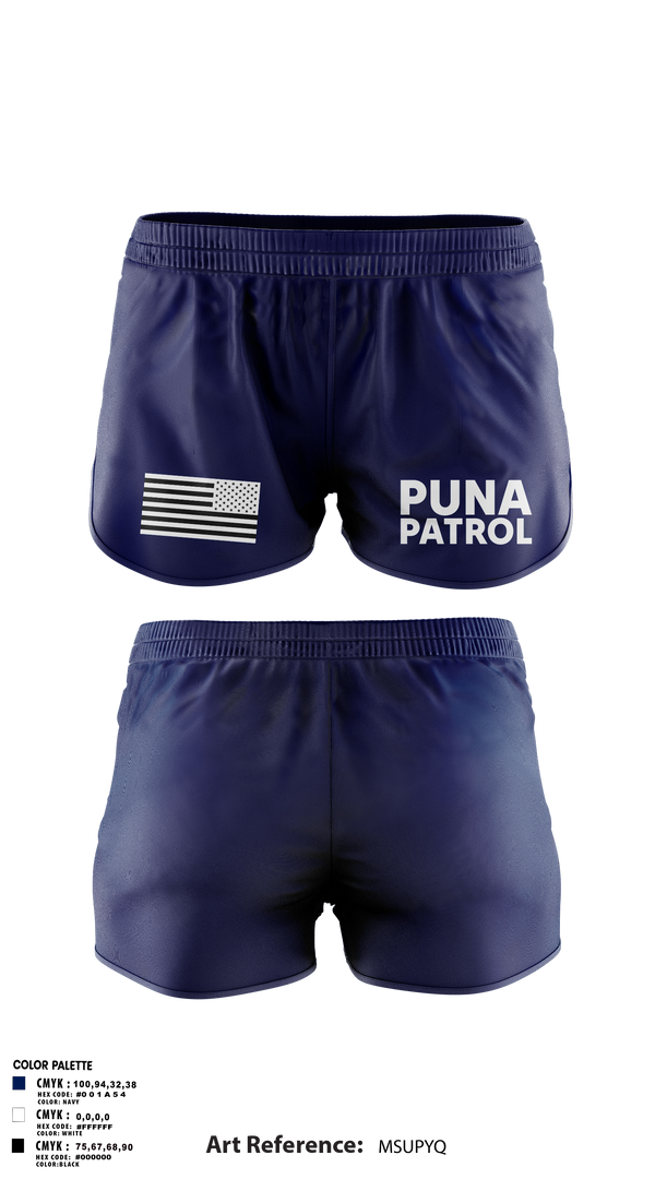 Ranger Panties, Puna Patrol, , Teamtime, Team time, sublimation, custom sports apparel, team uniforms, spirit wear, spiritwear, sports uniforms, custom shirts, team store, custom team store, fundraiser sports, apparel fundraiser