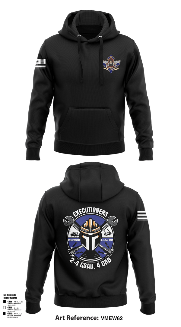 Hoodie, E 2-4 GSAB, Army, Teamtime, Team time, sublimation, custom sports apparel, team uniforms, spirit wear, spiritwear, sports uniforms, custom shirts, team store, custom team store, fundraiser sports, apparel fundraiser