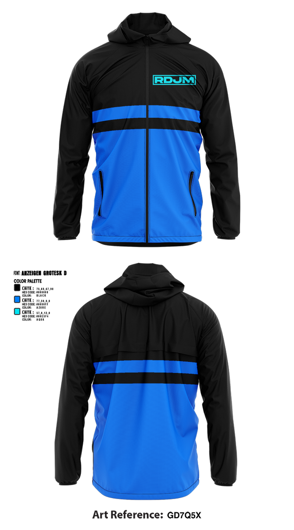 Windbreaker, RDJM, , Teamtime, Team time, sublimation, custom sports apparel, team uniforms, spirit wear, spiritwear, sports uniforms, custom shirts, team store, custom team store, fundraiser sports, apparel fundraiser