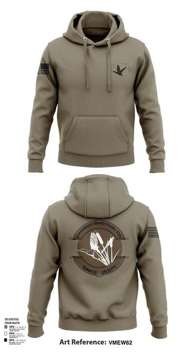 Crooked Wing Fowl Co. 60140412 Hoodie - 102 (1)