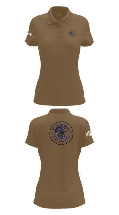 1184th DDSB 35195417 Women's Short Sleeve Performance Polo  - 15
