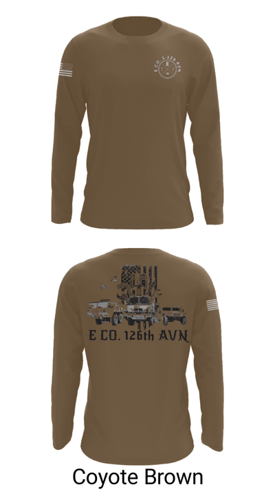 B Co. 1-126AVN 81837658 Long Sleeve Performance Shirt - 6