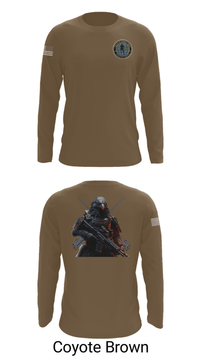 Center for Security Forces Detachment Chesapeake 88189039 Long Sleeve Performance Shirt - 6