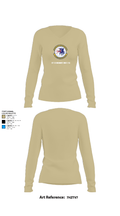 1st Comm Maintenance Sq 14666523 Women's Long Sleeve V-neck Shirt - 82
