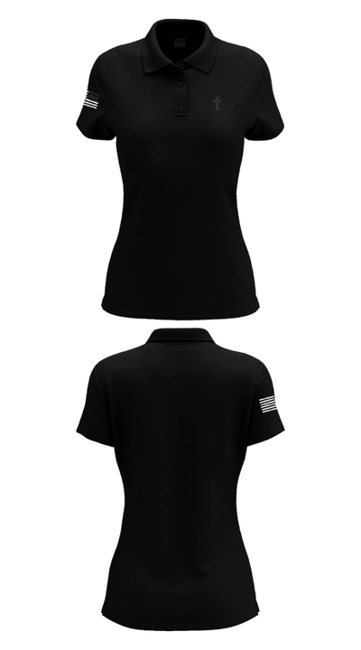 grey 90242497 Women's Short Sleeve Performance Polo  - 36