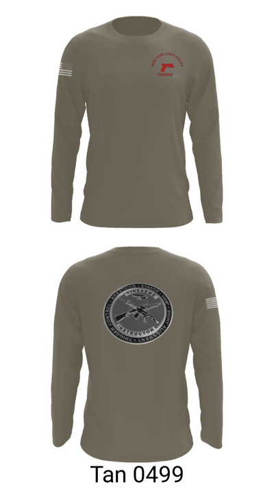 Firearms and Tactics training 60142734 Long Sleeve Performance Shirt - 63