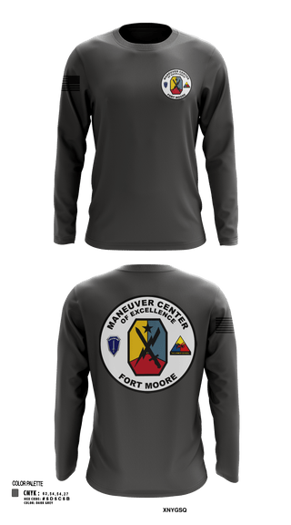 Long Sleeve Performance Shirt, Fort moore, , Teamtime, Team time, sublimation, custom sports apparel, team uniforms, spirit wear, spiritwear, sports uniforms, custom shirts, team store, custom team store, fundraiser sports, apparel fundraiser