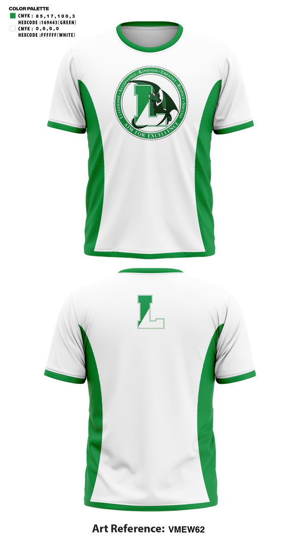 Short Sleeve Shooting Shirt, Lake Riviera Middle School Basketball, Women's Basketball, Teamtime, Team time, sublimation, custom sports apparel, team uniforms, spirit wear, spiritwear, sports uniforms, custom shirts, team store, custom team store, fundraiser sports, apparel fundraiser
