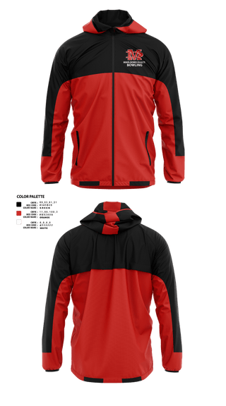 Windbreaker, Marlboro Dukes, Bowling, Teamtime, Team time, sublimation, custom sports apparel, team uniforms, spirit wear, spiritwear, sports uniforms, custom shirts, team store, custom team store, fundraiser sports, apparel fundraiser