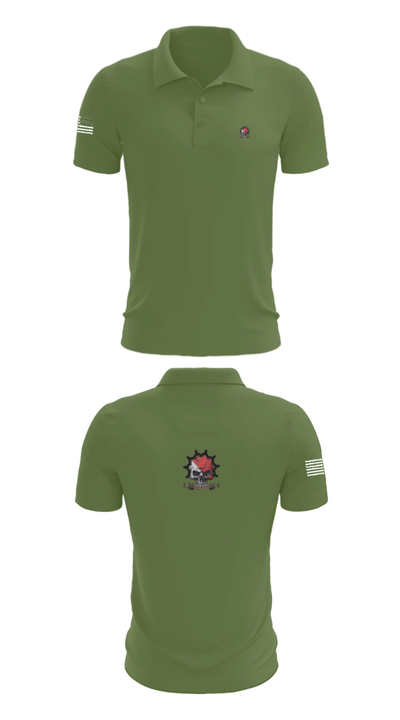 Bonecrushers 66346307 Short Sleeve Performance Polo - 47