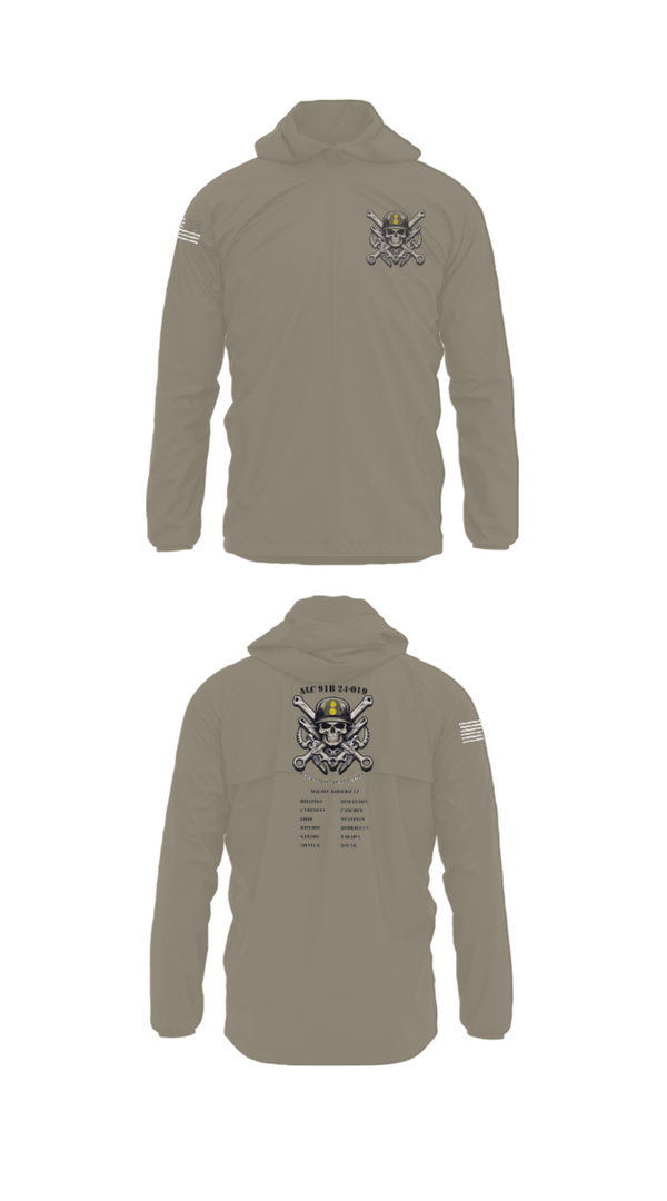 Windbreaker, ALC, Army, Teamtime, Team time, sublimation, custom sports apparel, team uniforms, spirit wear, spiritwear, sports uniforms, custom shirts, team store, custom team store, fundraiser sports, apparel fundraiser
