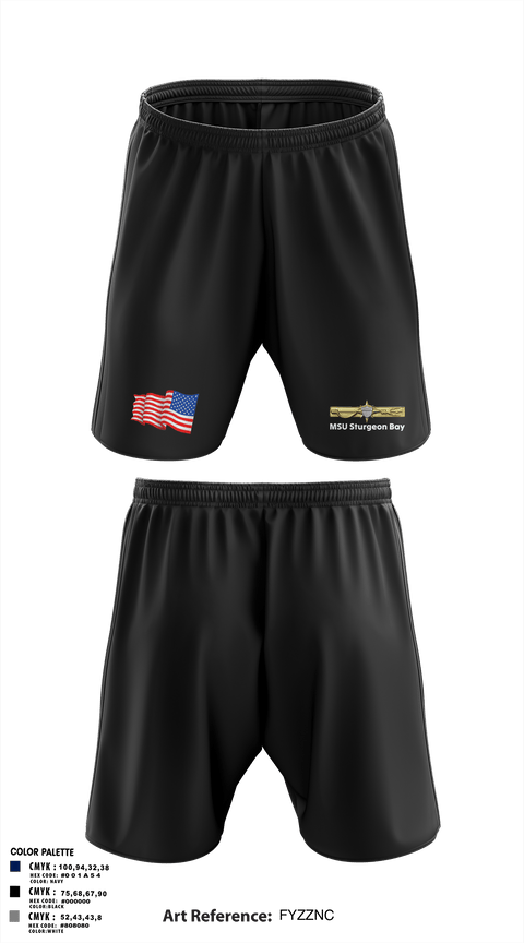 Athletic Shorts With Pockets, MSU Sturgeon Bay, Coast Guard, Teamtime, Team time, sublimation, custom sports apparel, team uniforms, spirit wear, spiritwear, sports uniforms, custom shirts, team store, custom team store, fundraiser sports, apparel fundraiser
