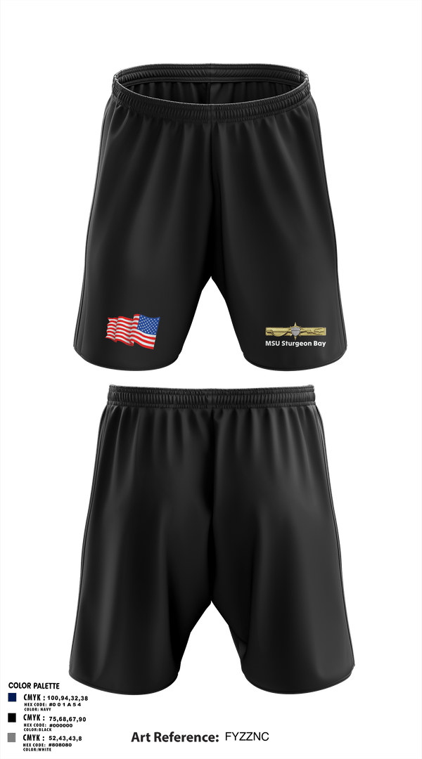 Athletic Shorts With Pockets, MSU Sturgeon Bay, Coast Guard, Teamtime, Team time, sublimation, custom sports apparel, team uniforms, spirit wear, spiritwear, sports uniforms, custom shirts, team store, custom team store, fundraiser sports, apparel fundraiser