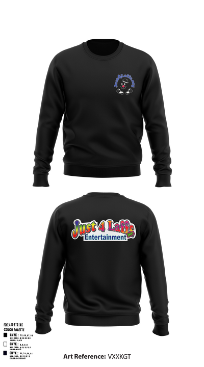 Just4laffs 60273705 Crew Neck Sweatshirt - 1