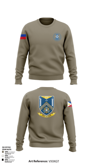 Crew Neck Sweatshirt, 718 CES, Air Force, Teamtime, Team time, sublimation, custom sports apparel, team uniforms, spirit wear, spiritwear, sports uniforms, custom shirts, team store, custom team store, fundraiser sports, apparel fundraiser