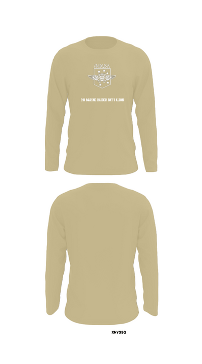 2D Marine Raider Battalion 793595 Long Sleeve Performance Shirt - 92