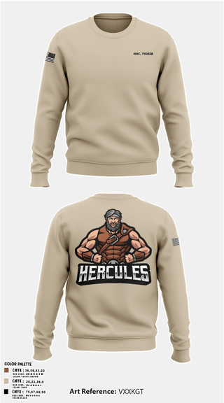 Crew Neck Sweatshirt, HHC, 710BSB, , Teamtime, Team time, sublimation, custom sports apparel, team uniforms, spirit wear, spiritwear, sports uniforms, custom shirts, team store, custom team store, fundraiser sports, apparel fundraiser