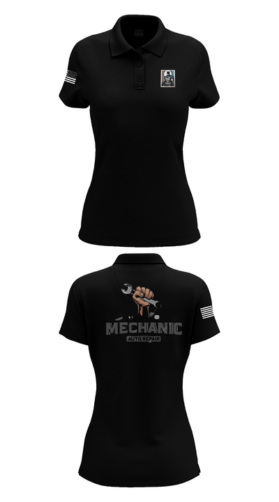 Castillo oil change 89672213 Women's Short Sleeve Performance Polo  - 36