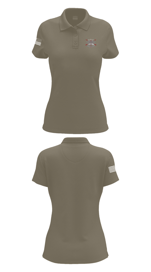 Womens Short Sleeve Performance Polo, 9135, National Guard, Teamtime, Team time, sublimation, custom sports apparel, team uniforms, spirit wear, spiritwear, sports uniforms, custom shirts, team store, custom team store, fundraiser sports, apparel fundraiser