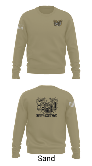 Crew Neck Sweatshirt, Doughboy Silver Chapter, National Guard, Teamtime, Team time, sublimation, custom sports apparel, team uniforms, spirit wear, spiritwear, sports uniforms, custom shirts, team store, custom team store, fundraiser sports, apparel fundraiser