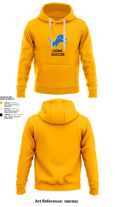 Lions 93850480 Hoodie - 1