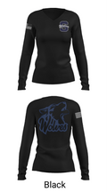 Shawnee Middle School Cheer 74518757 Women's Long Sleeve V-neck Shirt - 35