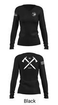C Co 92nd CA 93661322 Women's Long Sleeve V-neck Shirt - 19