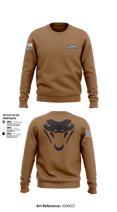 Rook 88378652 Crew Neck Sweatshirt - 1