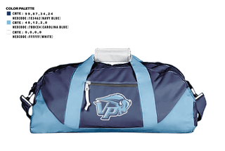 Duffle Bag, Vista Peak Preparatory Golf, Golf, Teamtime, Team time, sublimation, custom sports apparel, team uniforms, spirit wear, spiritwear, sports uniforms, custom shirts, team store, custom team store, fundraiser sports, apparel fundraiser