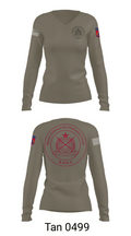 B.N.R.A 22892000 Women's Long Sleeve V-neck Shirt - 77