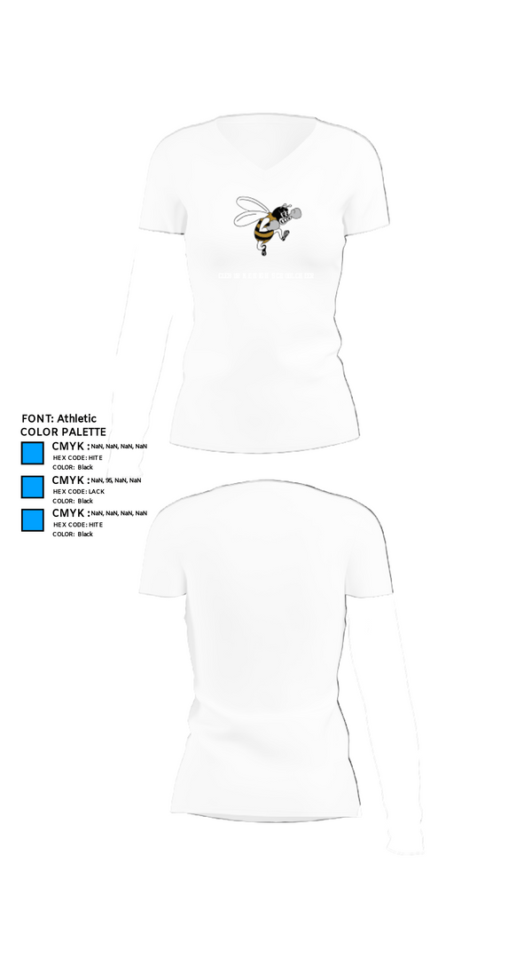 Womens Short Sleeve Vneck Shirt, Cleburne High School Cheer, Cheer, Teamtime, Team time, sublimation, custom sports apparel, team uniforms, spirit wear, spiritwear, sports uniforms, custom shirts, team store, custom team store, fundraiser sports, apparel fundraiser