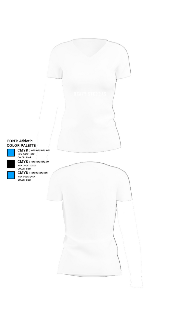 Women's Short Sleeve Vneck Shirt, Heavy Steppas, Men's Basketball, Teamtime, Team time, sublimation, custom sports apparel, team uniforms, spirit wear, spiritwear, sports uniforms, custom shirts, team store, custom team store, fundraiser sports, apparel fundraiser