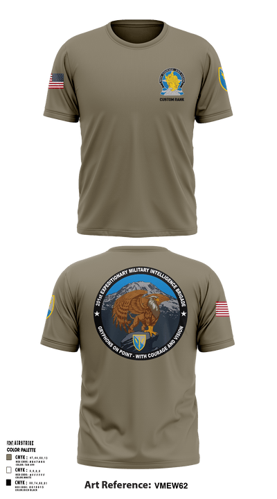 HHC, 201ST E-MIB 52680878 Short Sleeve Performance Shirt - 6