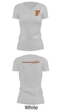 Flathead High School Cheer 53746327 Women's Short Sleeve V-neck Shirt - 19