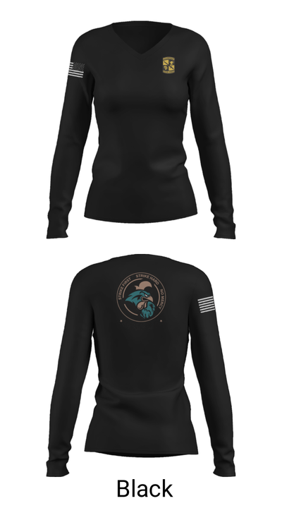 Chanticleer company 34462823 Women's Long Sleeve V-neck Shirt - 37