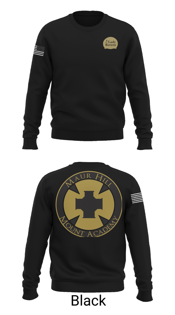 Crew Neck Sweatshirt, Maur Hill - Mount Academy Swimming, Swimming, Teamtime, Team time, sublimation, custom sports apparel, team uniforms, spirit wear, spiritwear, sports uniforms, custom shirts, team store, custom team store, fundraiser sports, apparel fundraiser