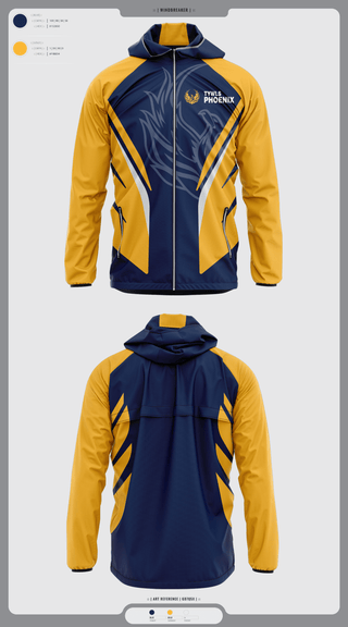 Windbreaker, TYWLS Phoenix, Spirit Store, Teamtime, Team time, sublimation, custom sports apparel, team uniforms, spirit wear, spiritwear, sports uniforms, custom shirts, team store, custom team store, fundraiser sports, apparel fundraiser