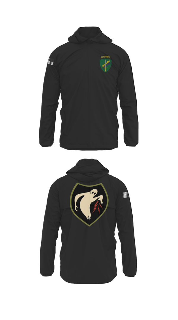 Windbreaker, 325th Tactical PSYOP Co. (A), Army, Teamtime, Team time, sublimation, custom sports apparel, team uniforms, spirit wear, spiritwear, sports uniforms, custom shirts, team store, custom team store, fundraiser sports, apparel fundraiser