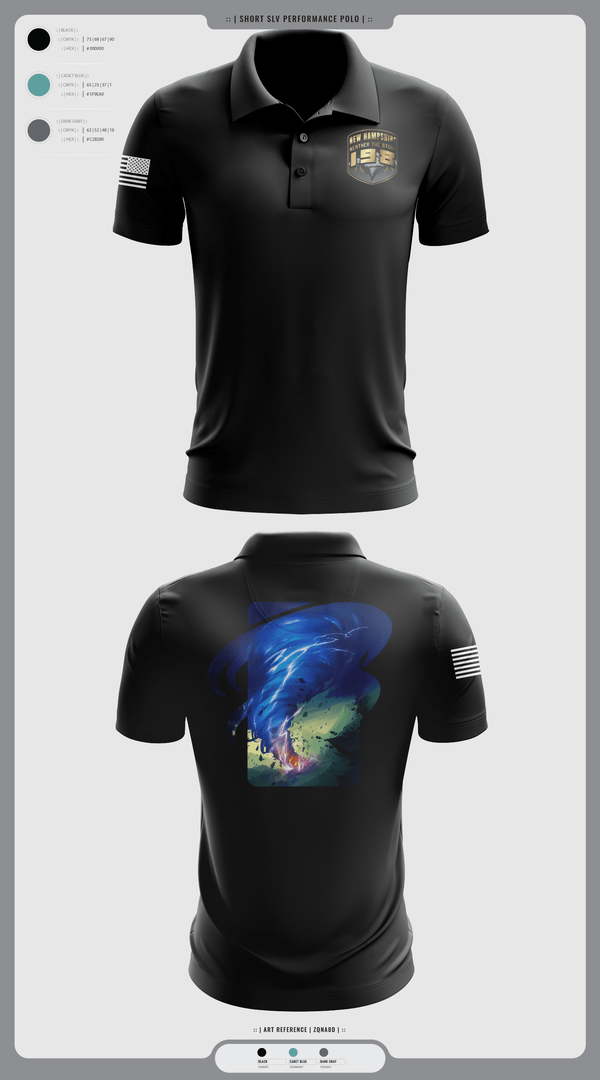 Short Sleeve Performance Polo, 198NH POLICE, Police, Teamtime, Team time, sublimation, custom sports apparel, team uniforms, spirit wear, spiritwear, sports uniforms, custom shirts, team store, custom team store, fundraiser sports, apparel fundraiser