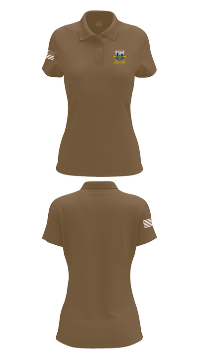 Echo Co. 2nd battalion, 25th Marine Regiment 27533051 Women's Short Sleeve Performance Polo  - 15