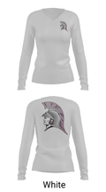 Southeast of Saline Trojans 16911990 Women's Long Sleeve V-neck Shirt - 16