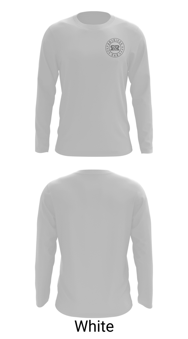 Long Sleeve Performance Shirt, American R&R, , Teamtime, Team time, sublimation, custom sports apparel, team uniforms, spirit wear, spiritwear, sports uniforms, custom shirts, team store, custom team store, fundraiser sports, apparel fundraiser
