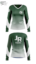 Jackson-Reed (Wilson) High School 17300686 Women's Long Sleeve V-neck Shirt - 1 (1)