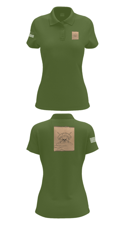 Los Pistoleros 43095637 Women's Short Sleeve Performance Polo  - 55