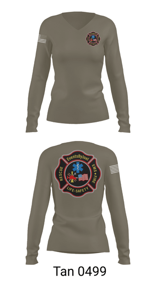 Womens Long Sleeve Vneck Shirt, EventsByJoel, , Teamtime, Team time, sublimation, custom sports apparel, team uniforms, spirit wear, spiritwear, sports uniforms, custom shirts, team store, custom team store, fundraiser sports, apparel fundraiser