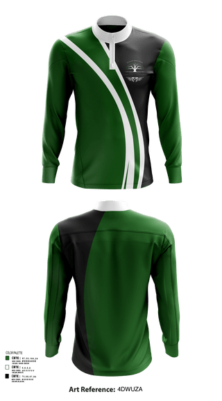 Quarter Zip Jacket, Green Grace Lawn Care and Landscaping, , Teamtime, Team time, sublimation, custom sports apparel, team uniforms, spirit wear, spiritwear, sports uniforms, custom shirts, team store, custom team store, fundraiser sports, apparel fundraiser