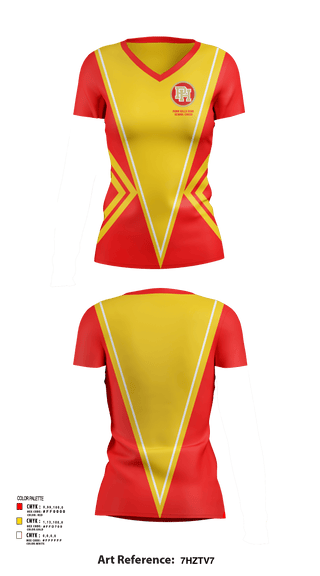 Womens Short Sleeve Vneck Shirt, Penn Hills High School Cheer, Cheer, Teamtime, Team time, sublimation, custom sports apparel, team uniforms, spirit wear, spiritwear, sports uniforms, custom shirts, team store, custom team store, fundraiser sports, apparel fundraiser