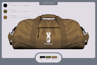Duffle Bag, F Central, Police, Teamtime, Team time, sublimation, custom sports apparel, team uniforms, spirit wear, spiritwear, sports uniforms, custom shirts, team store, custom team store, fundraiser sports, apparel fundraiser