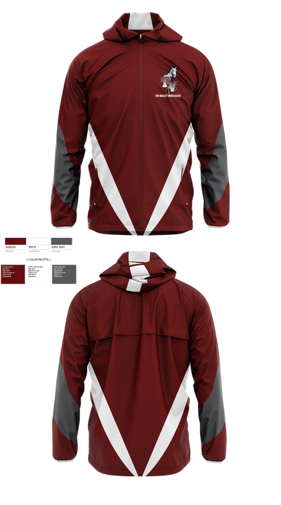 Tri-Valley Mustangs 67283872 Windbreaker - 1